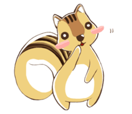 Every day, chipmunk!~Follow your heart sticker #4812201
