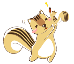 Every day, chipmunk!~Follow your heart sticker #4812230