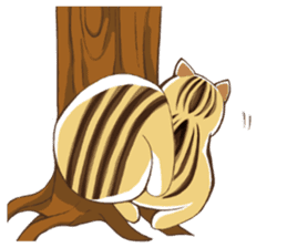 Every day, chipmunk!~Follow your heart sticker #4812231