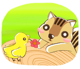 Every day, chipmunk!~Follow your heart sticker #4812233