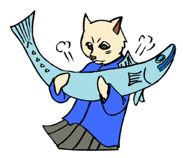 The cats are in trouble with love. sticker #4812312