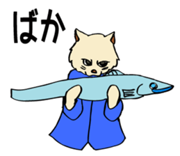 The cats are in trouble with love. sticker #4812315