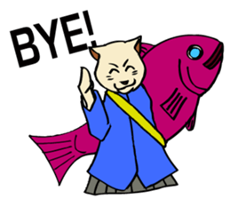 The cats are in trouble with love. sticker #4812319