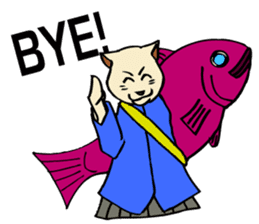 The cats are in trouble with love. sticker #4812319