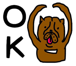 OSAKA PITBULL sticker #4812365