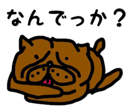 OSAKA PITBULL sticker #4812370