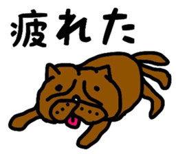 OSAKA PITBULL sticker #4812396