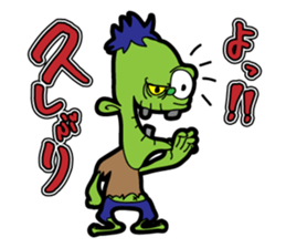 Funny MONSTER'S sticker #4812446