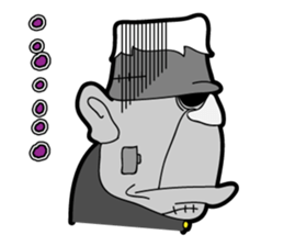 Funny MONSTER'S sticker #4812449