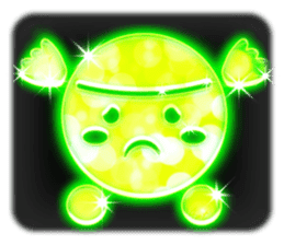Glowing Stickers (Best With Black Theme) sticker #4812775