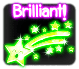 Glowing Stickers (Best With Black Theme) sticker #4812784