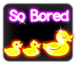 Glowing Stickers (Best With Black Theme) sticker #4812786