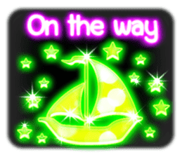 Glowing Stickers (Best With Black Theme) sticker #4812788