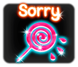 Glowing Stickers (Best With Black Theme) sticker #4812791