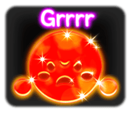 Glowing Stickers (Best With Black Theme) sticker #4812793