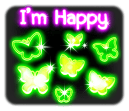 Glowing Stickers (Best With Black Theme) sticker #4812795