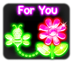 Glowing Stickers (Best With Black Theme) sticker #4812798