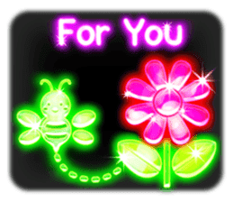 Glowing Stickers (Best With Black Theme) sticker #4812798