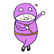 Sukiyaki Cat (Ninjya ver.) sticker #4812963