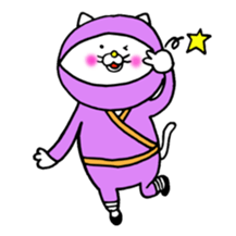 Sukiyaki Cat (Ninjya ver.) sticker #4812965