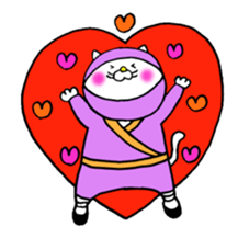 Sukiyaki Cat (Ninjya ver.) sticker #4812967