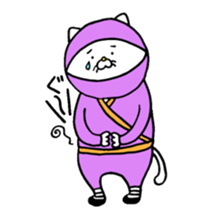 Sukiyaki Cat (Ninjya ver.) sticker #4812968