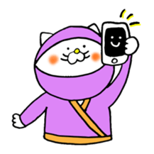 Sukiyaki Cat (Ninjya ver.) sticker #4812970