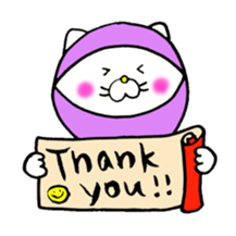 Sukiyaki Cat (Ninjya ver.) sticker #4812972