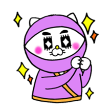 Sukiyaki Cat (Ninjya ver.) sticker #4812973