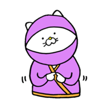 Sukiyaki Cat (Ninjya ver.) sticker #4812976