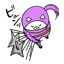 Sukiyaki Cat (Ninjya ver.) sticker #4812992