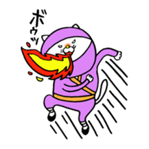 Sukiyaki Cat (Ninjya ver.) sticker #4812993