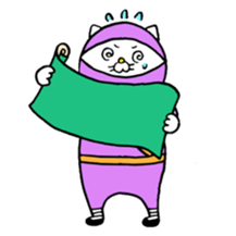 Sukiyaki Cat (Ninjya ver.) sticker #4812998