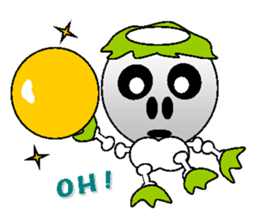 kappa of skeleton sticker #4813073