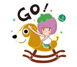 Berry Doll and her friends sticker #4813422