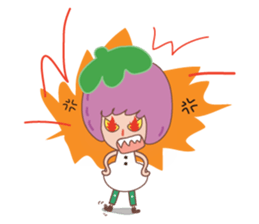 Berry Doll and her friends sticker #4813432
