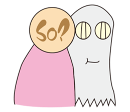 Ghost Behind sticker #4813663