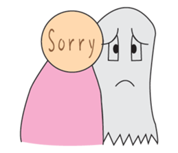 Ghost Behind sticker #4813676