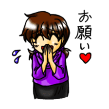 Pregnant woman daily life sticker sticker #4814368