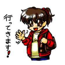 Pregnant woman daily life sticker sticker #4814382