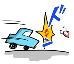 Frogman Red sticker #4814441