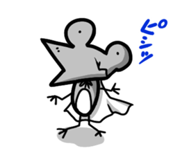 Frogman Red sticker #4814446