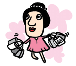 Mr. Big Nose loves daydreaming. sticker #4814506