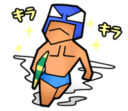 Masked Surfer sticker #4815219