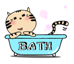 Nyanta's everyday. sticker #4815282