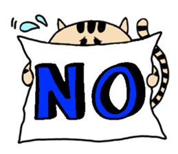 Nyanta's everyday. sticker #4815285