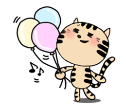 Nyanta's everyday. sticker #4815286