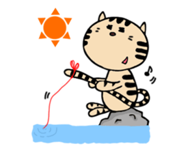 Nyanta's everyday. sticker #4815288