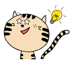 Nyanta's everyday. sticker #4815291
