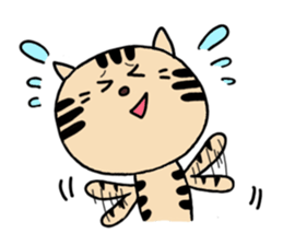 Nyanta's everyday. sticker #4815295